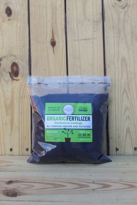 Worm Castings Mountain Gate Organics - 5 lb Bag - Seven Springs Farm Supply