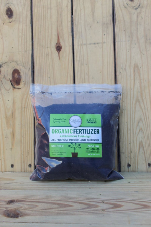 Worm Castings Mountain Gate Organics - 5 lb Bag - Seven Springs Farm Supply